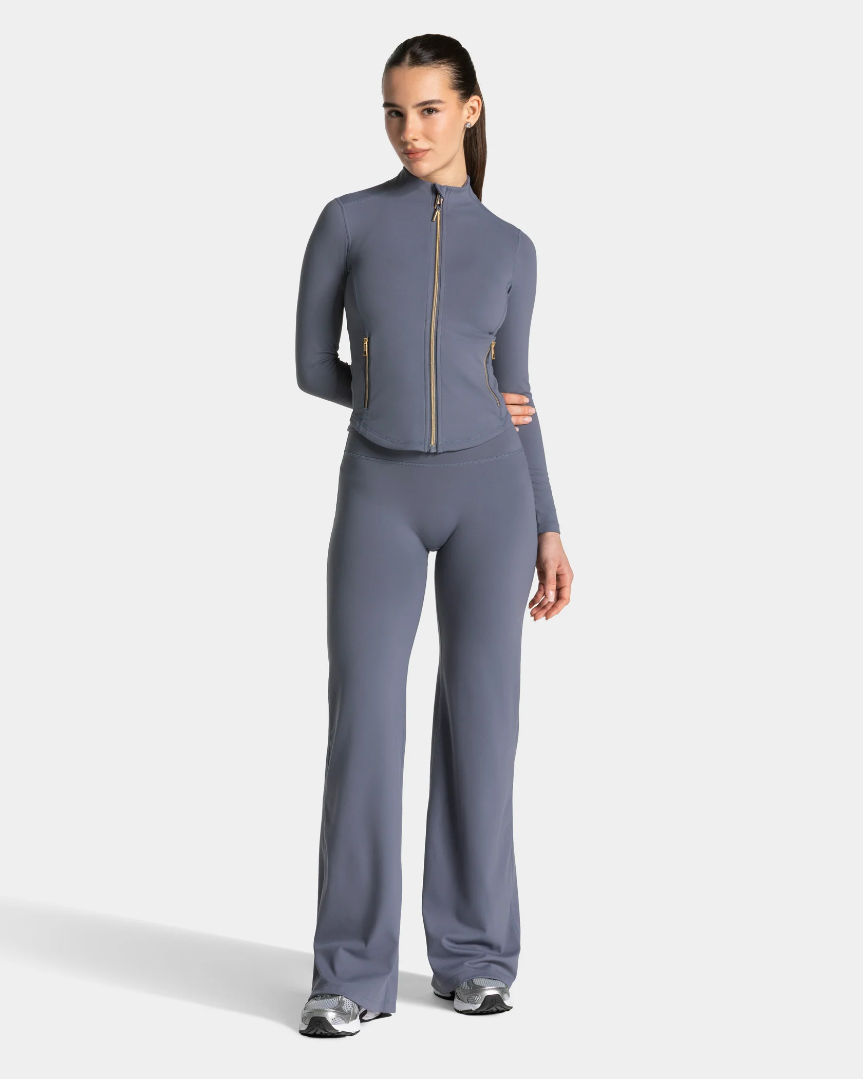 Allrounder Shaping Zip Jacke "Titan - Gold" - Image 5
