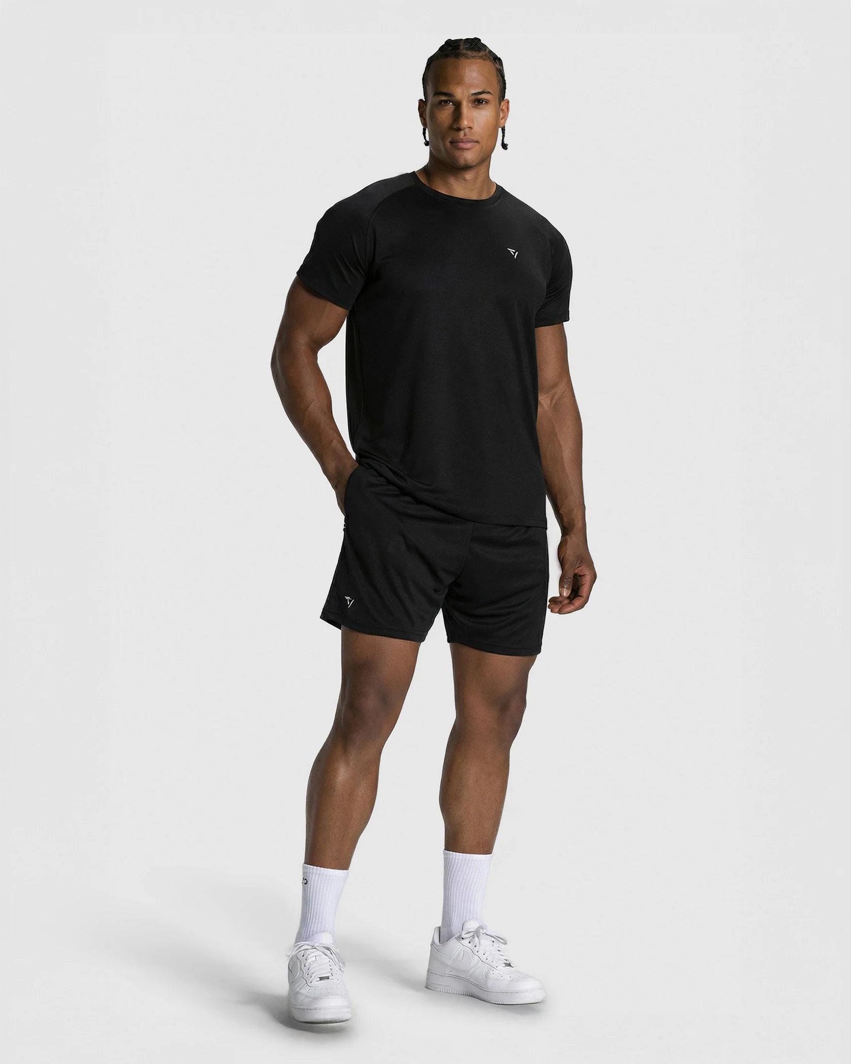 Baseline Mesh Shorts "Schwarz" - Image 3