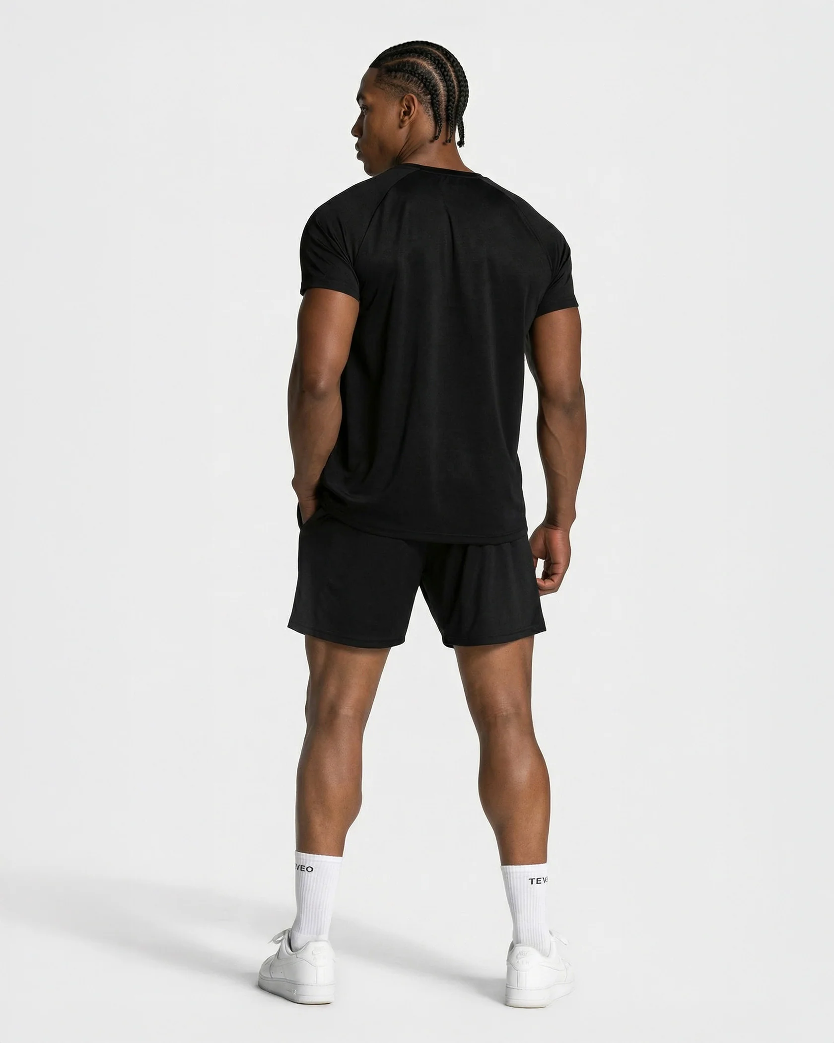 Baseline Mesh Shorts "Schwarz" - Image 5
