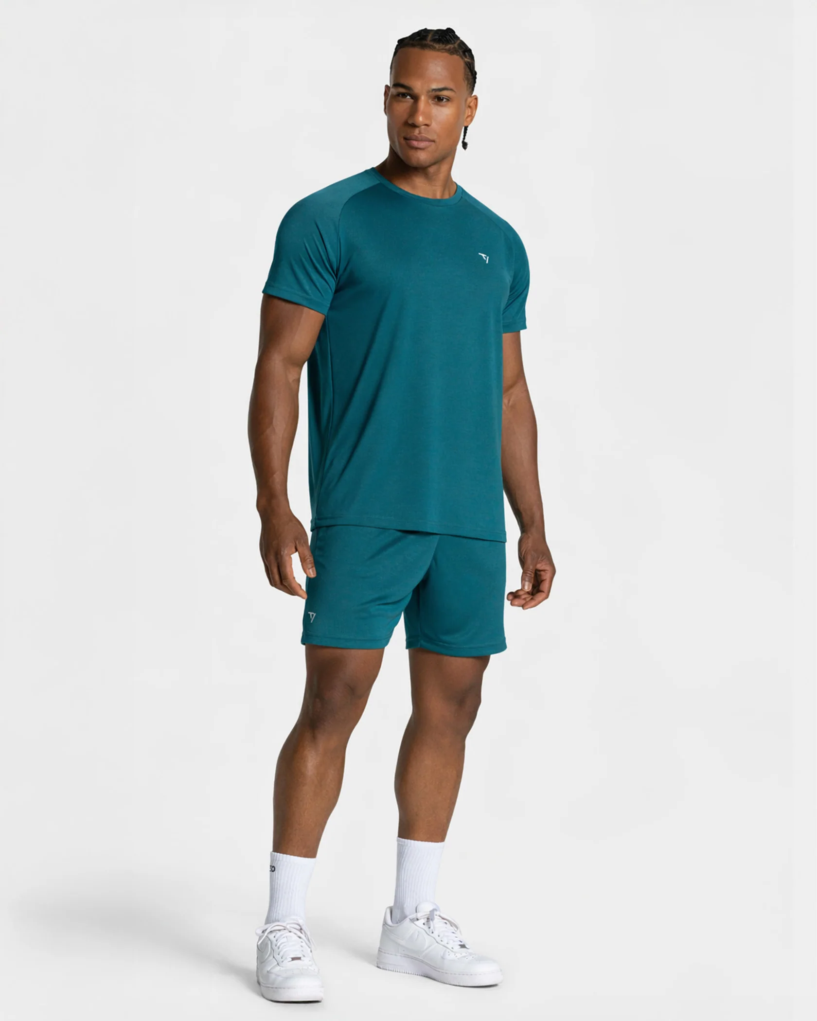 Baseline Mesh T-Shirt "Petrol" - Image 3