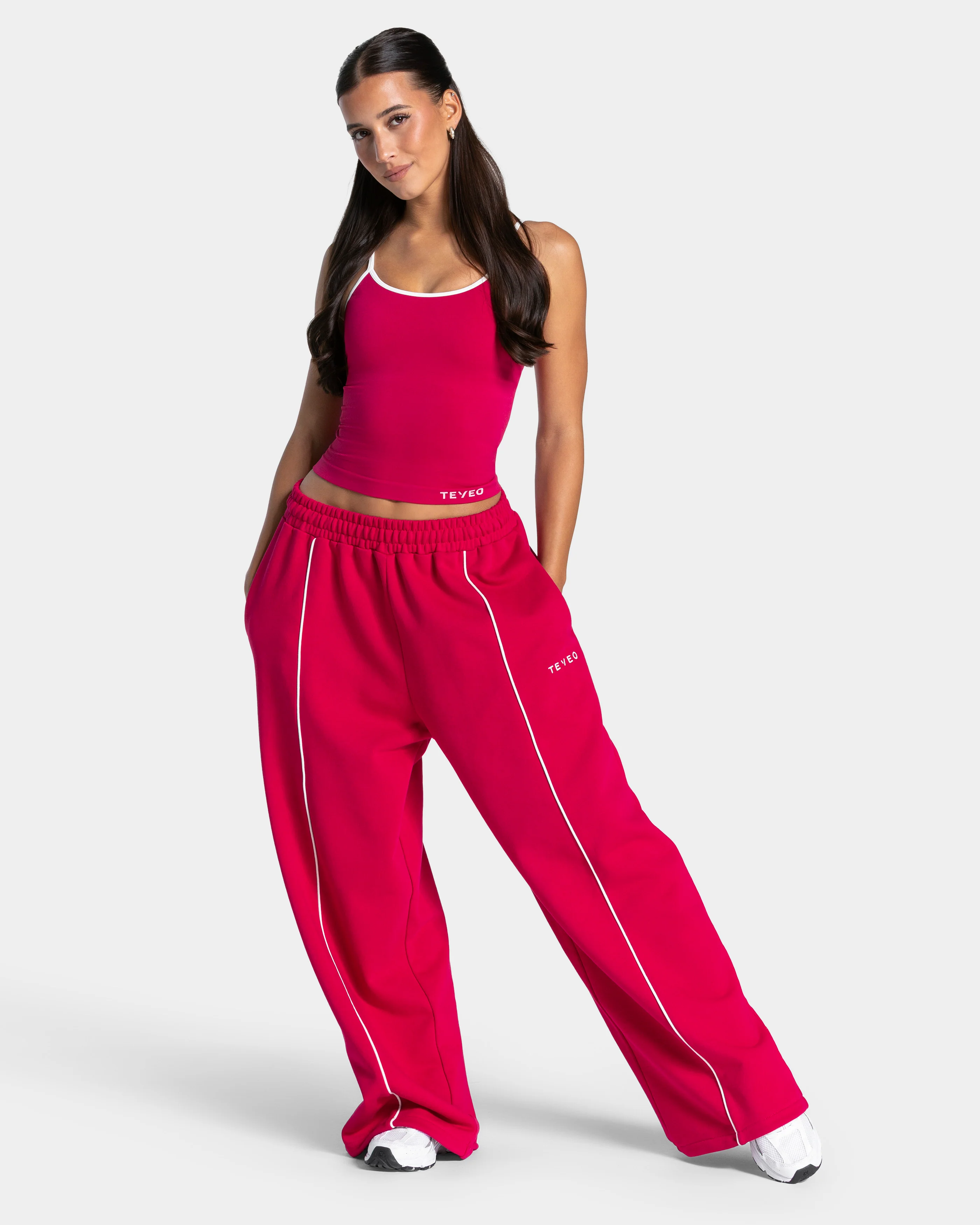 Contrastline Cami Top "Raspberry" - Image 3