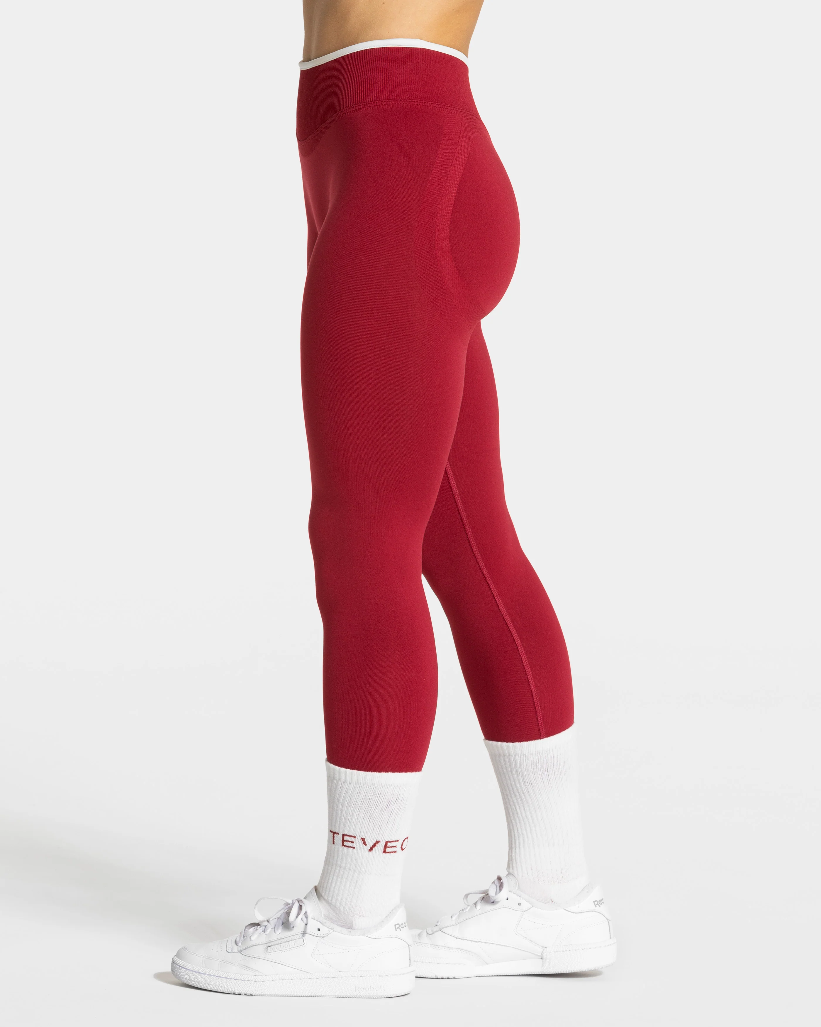 Contrastline Socken (2er-Pack) "Off White - Cherry" - Image 4
