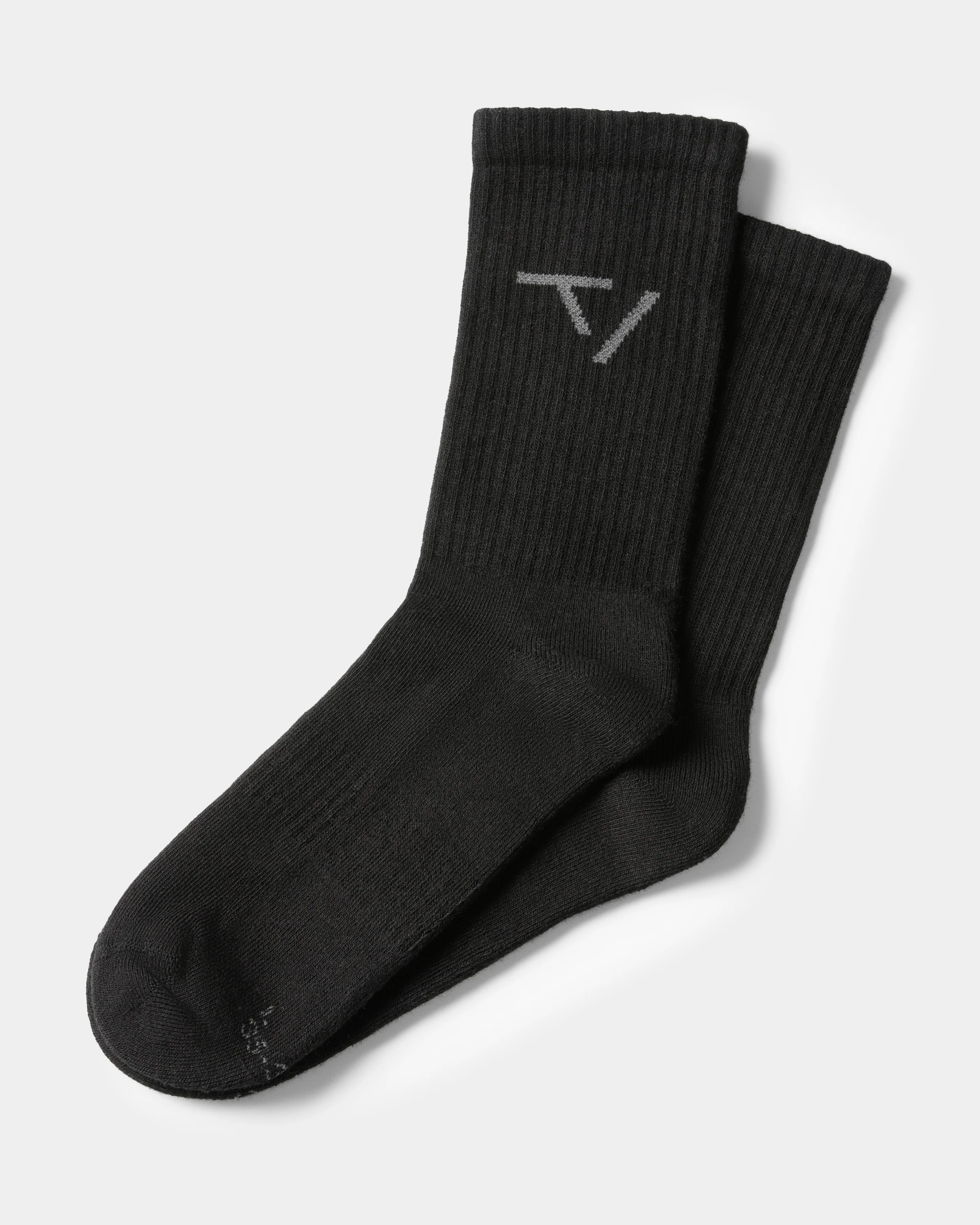 Contrastline TV Socken (2er-Pack) "Schwarz" - Image 2