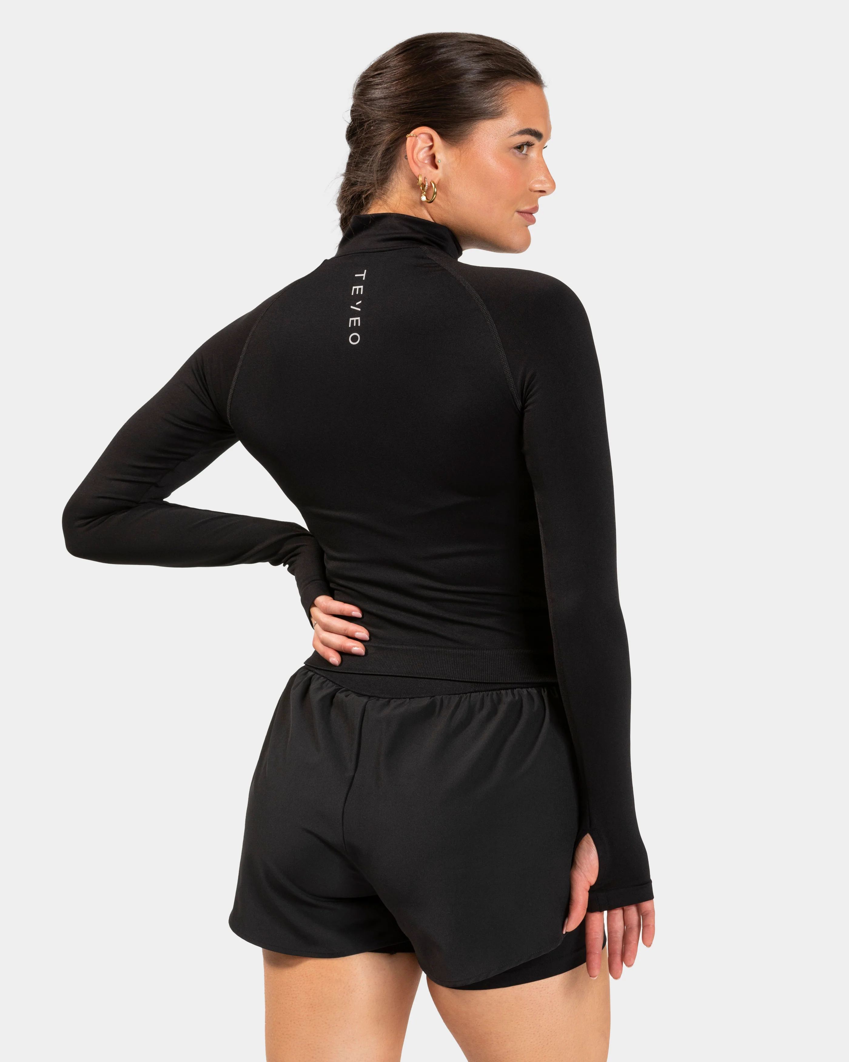 END Running Half Zip "Schwarz" - Image 2