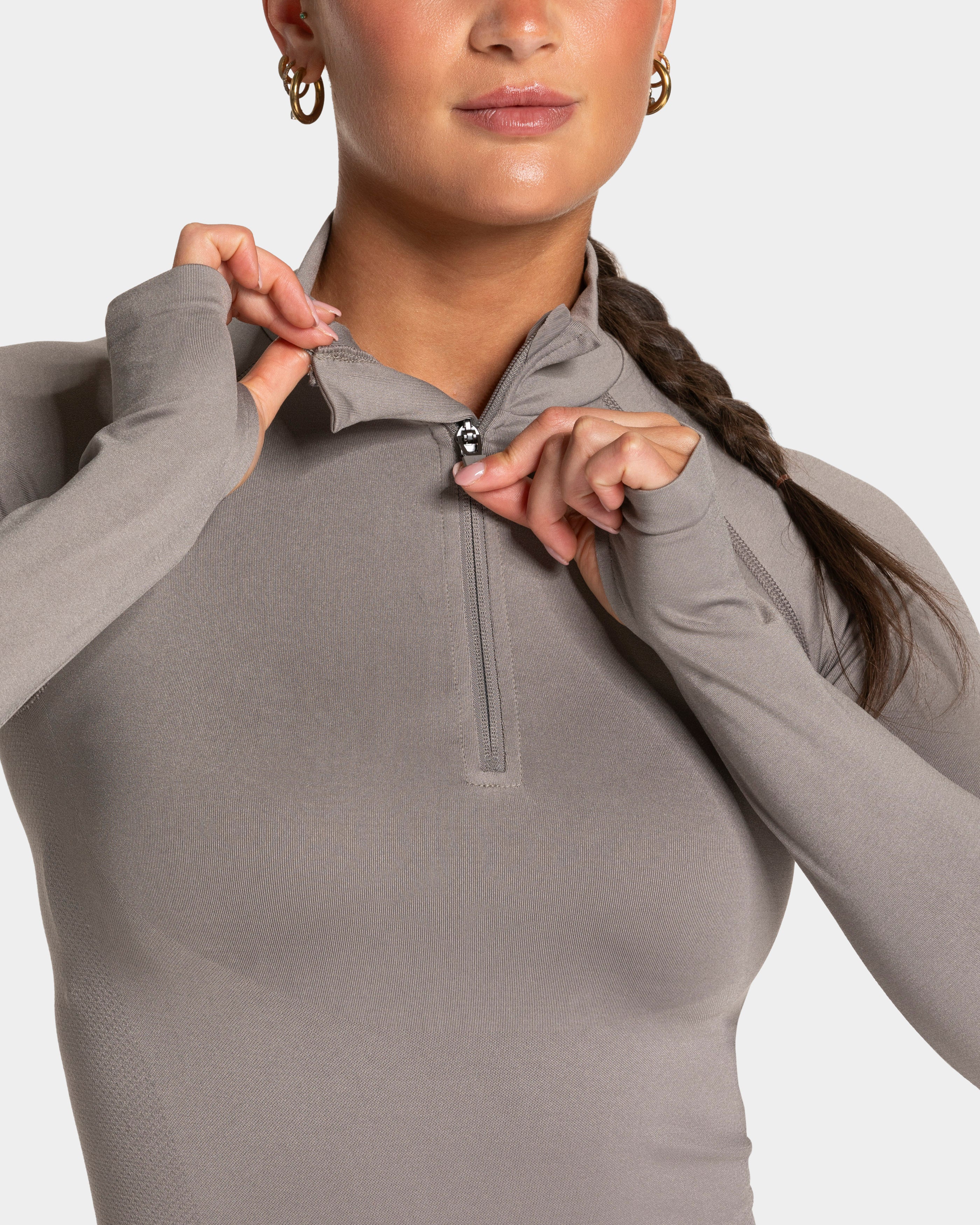 END Running Half Zip "Smoke" - Image 4