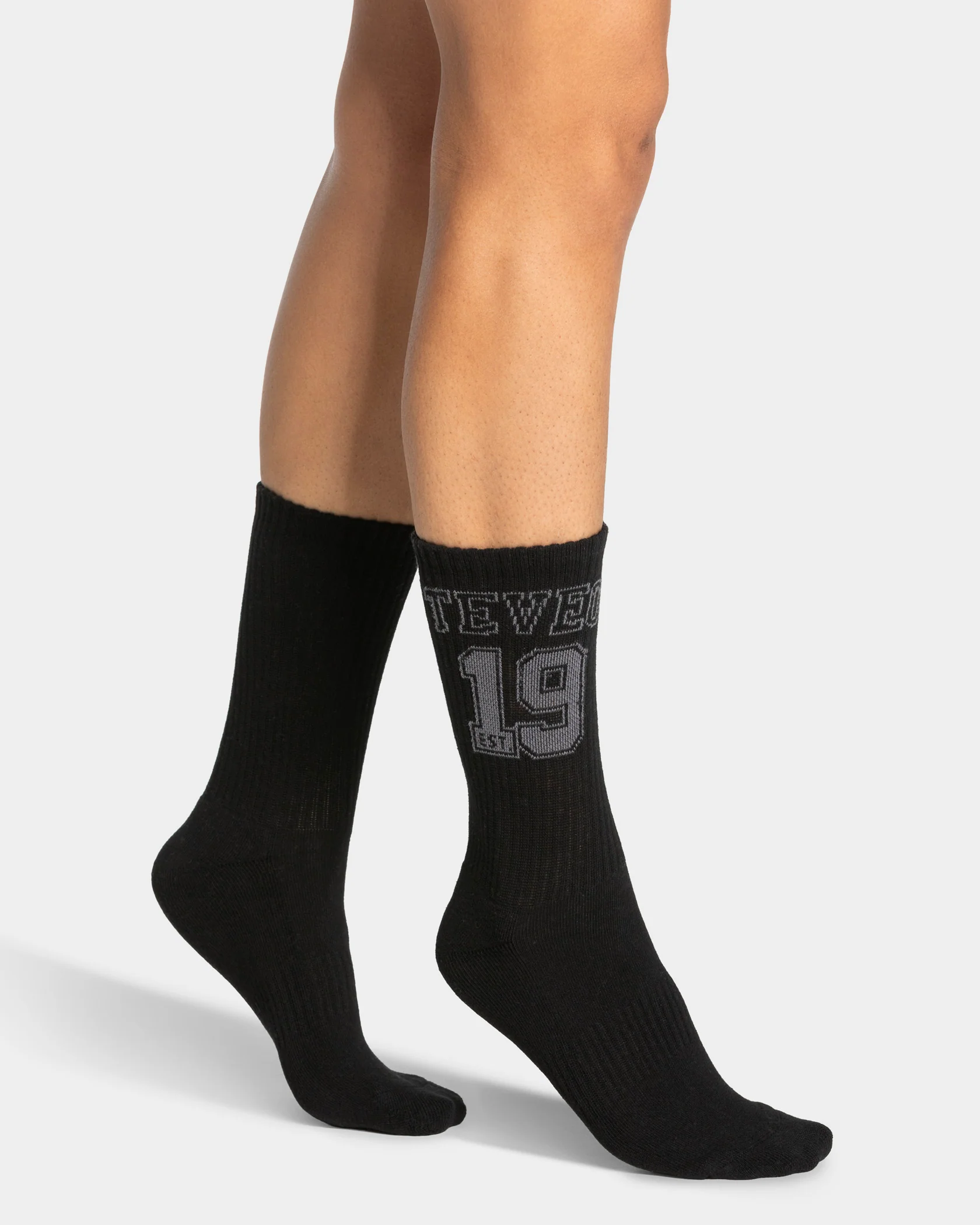 Football Socken "Schwarz/Weiß" - Image 3