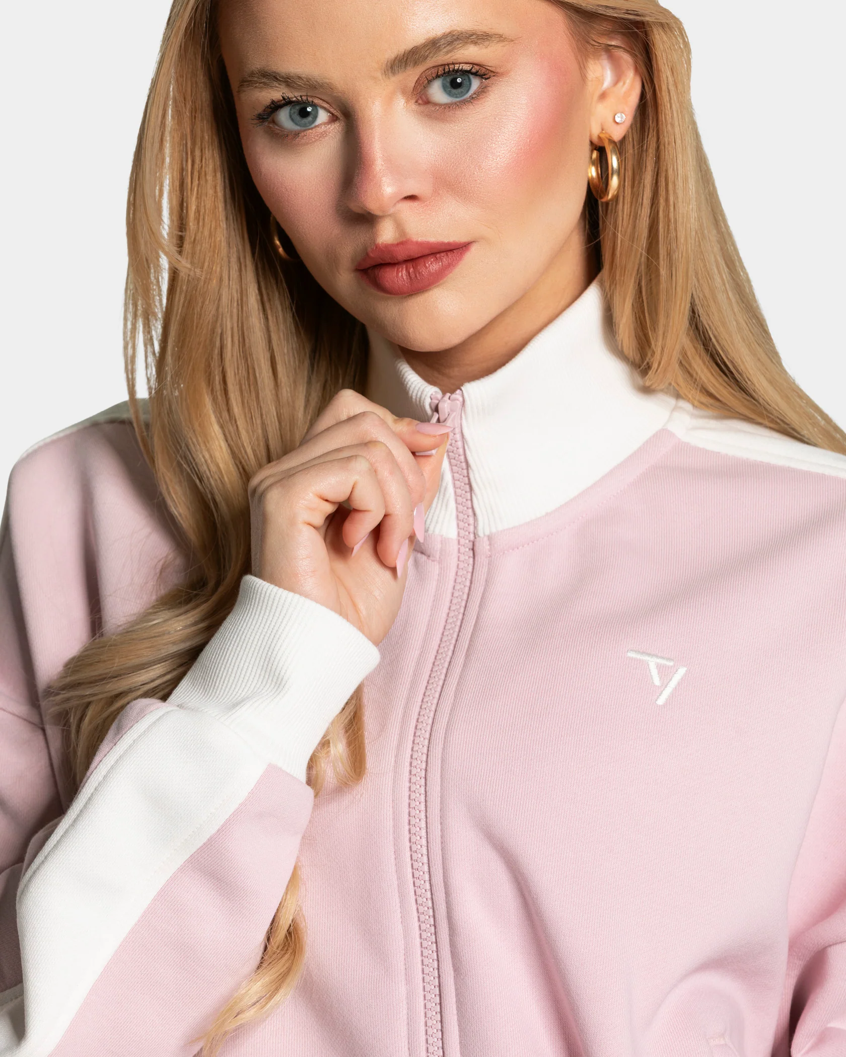 Football Zip Jacke Women "Rosa" - Image 4