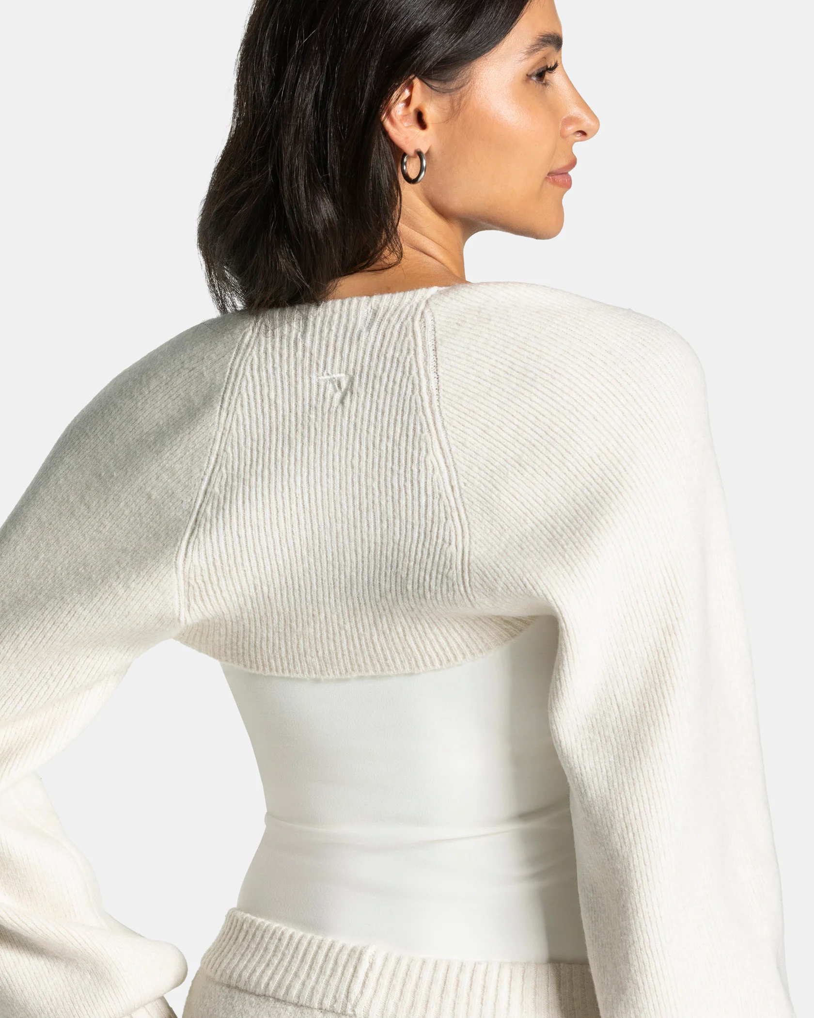 Knit Bolero "Cream" - Image 4