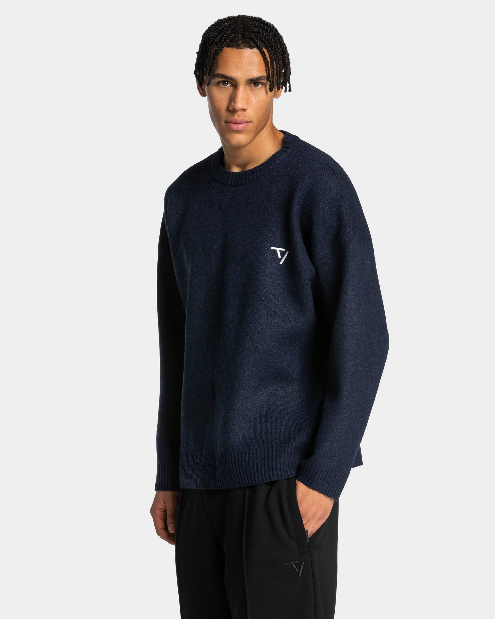 Knit Sweater "Midnight Meliert" - Image 2