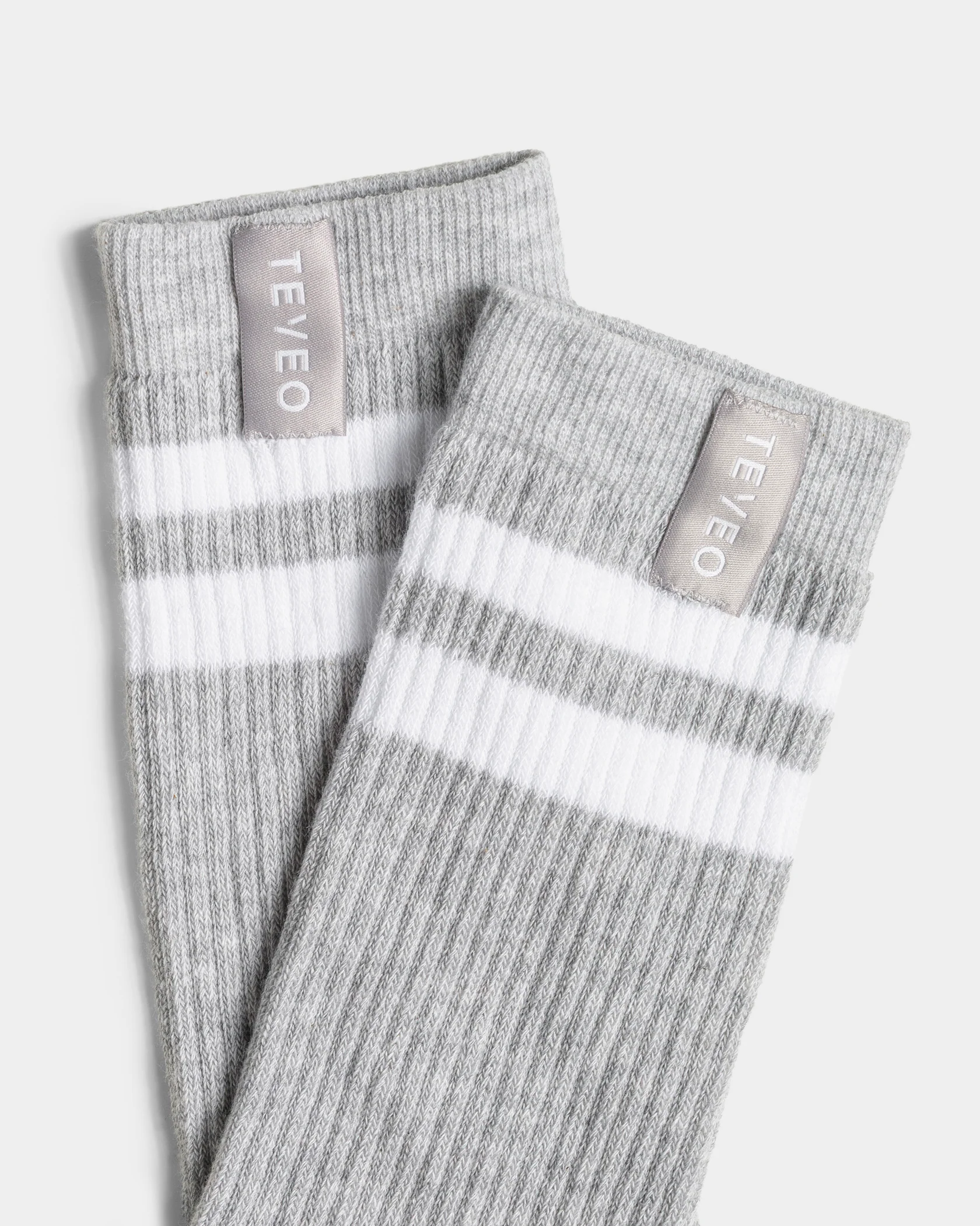 Lift Chunky Socken (2er-Pack) "Hellgrau/Weiß" - Image 2