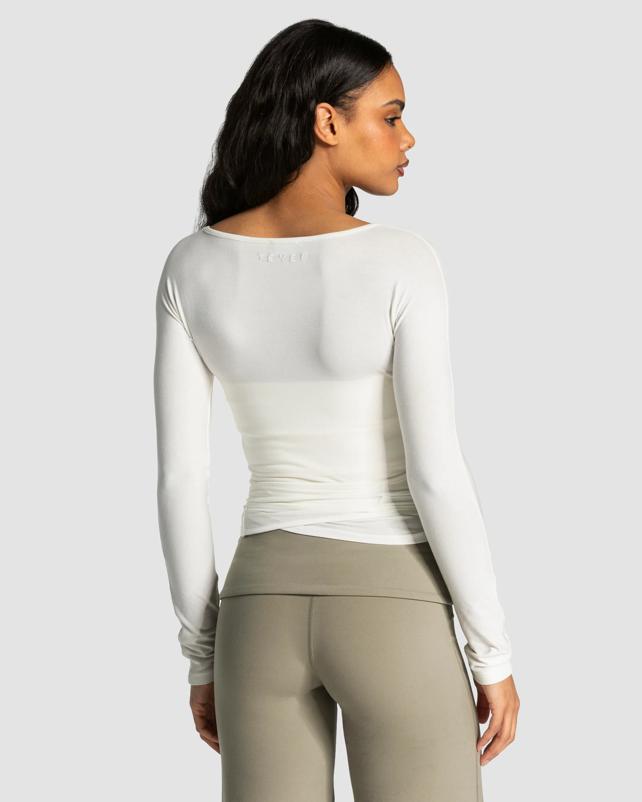 Mellow Wrapped Longsleeve "Off White" - Image 2