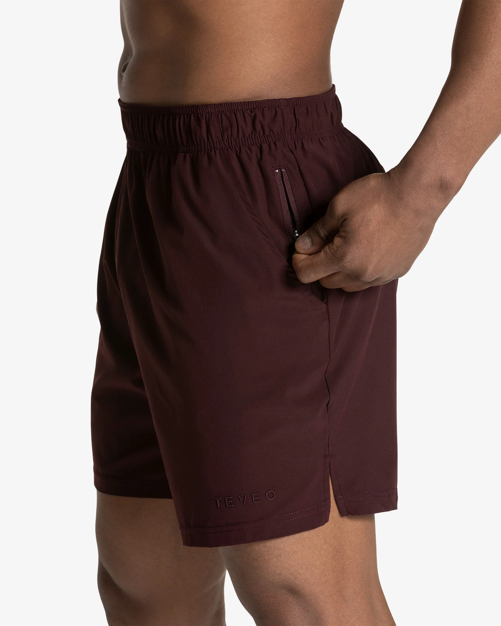 Pace Shorts 7 Inch "Merlot" - Image 4