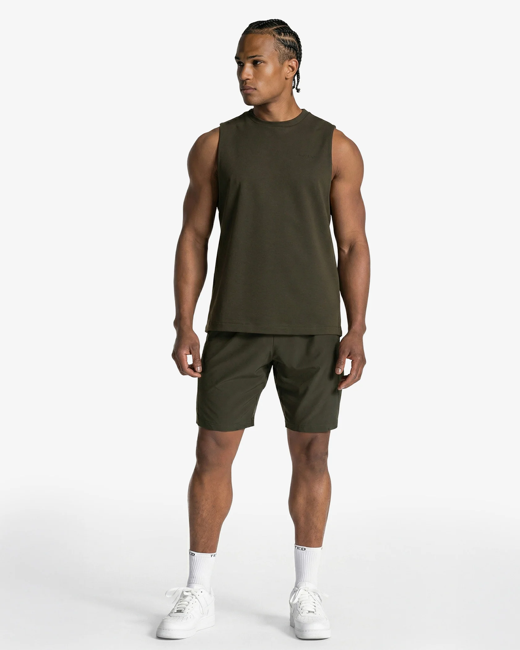 Pace Shorts 9 Inch "Khaki" - Image 3