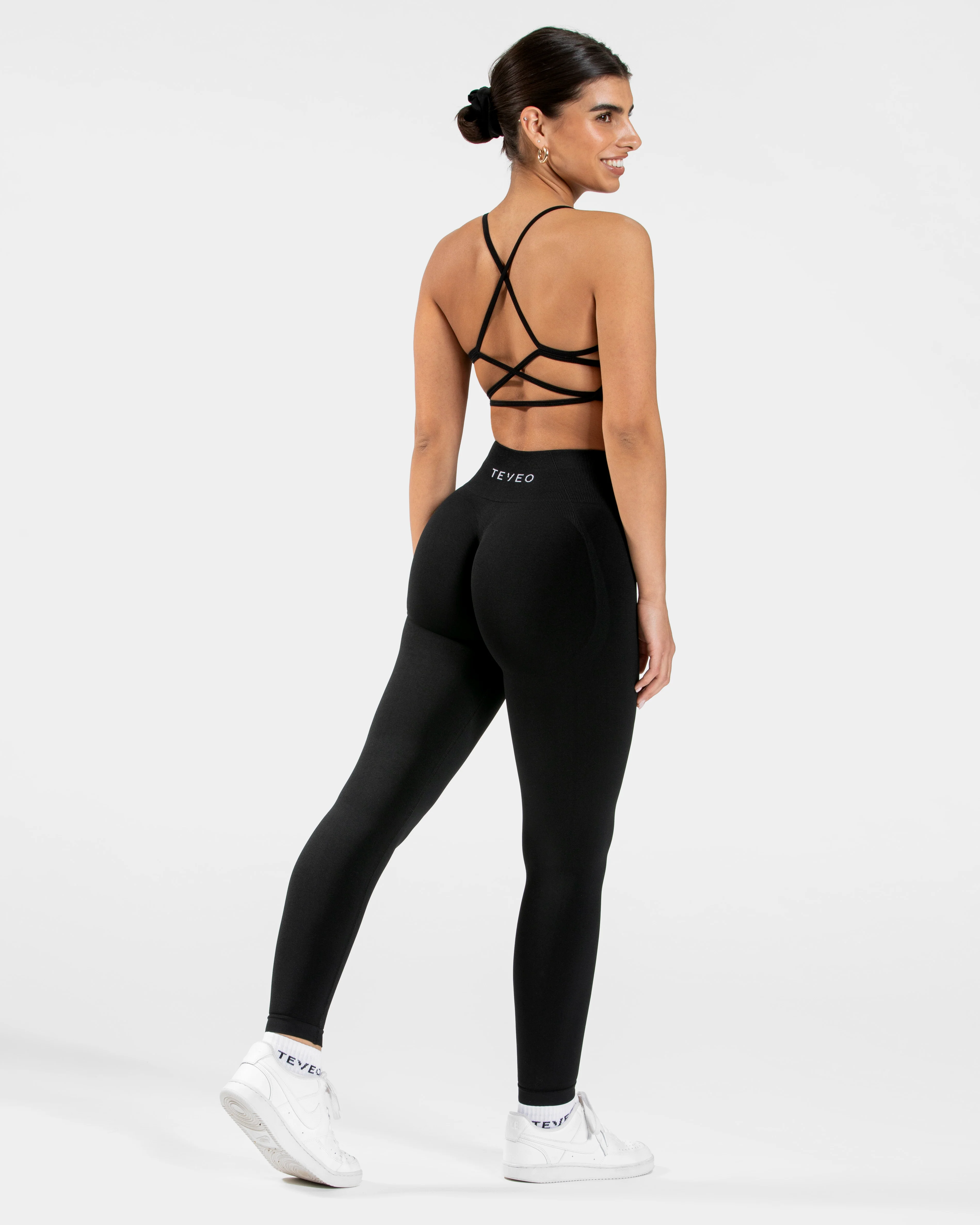 Pure Covert Scrunch Leggings "Schwarz" - Image 3