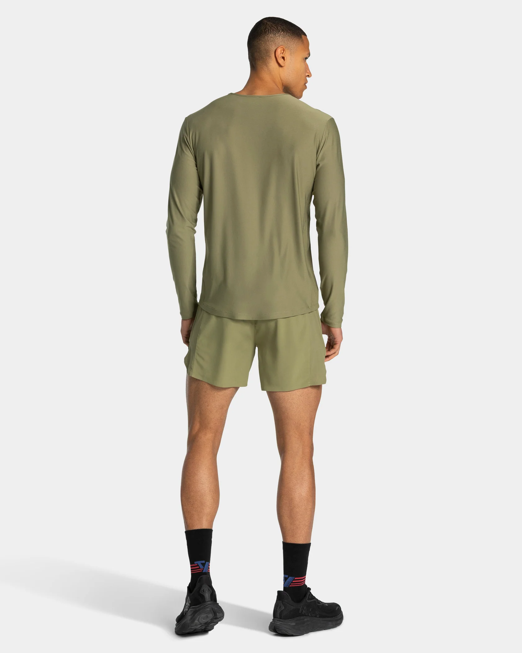 RUN Longsleeve "Olive" - Image 5