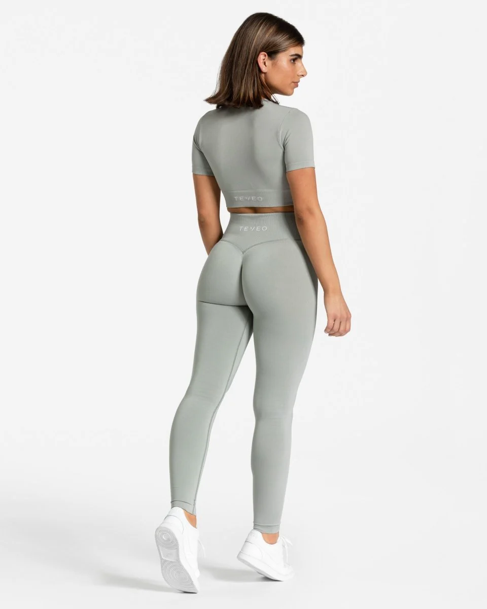 Sensation Crop Top "Grau" - Image 5