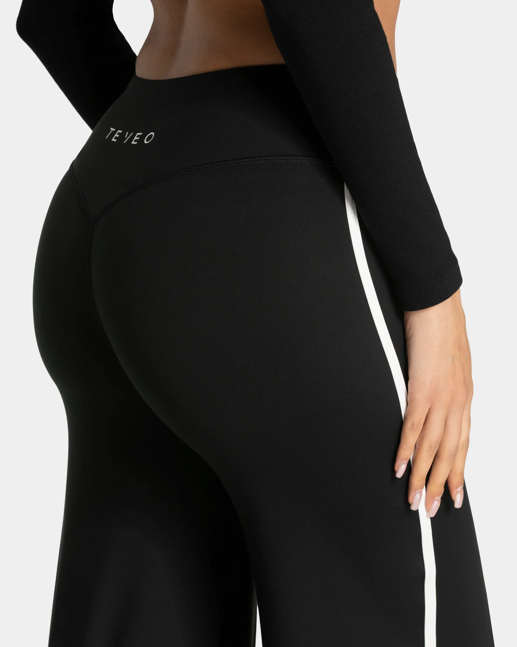 Soft Straight Leg Pants Regular "Schwarz" - Image 4