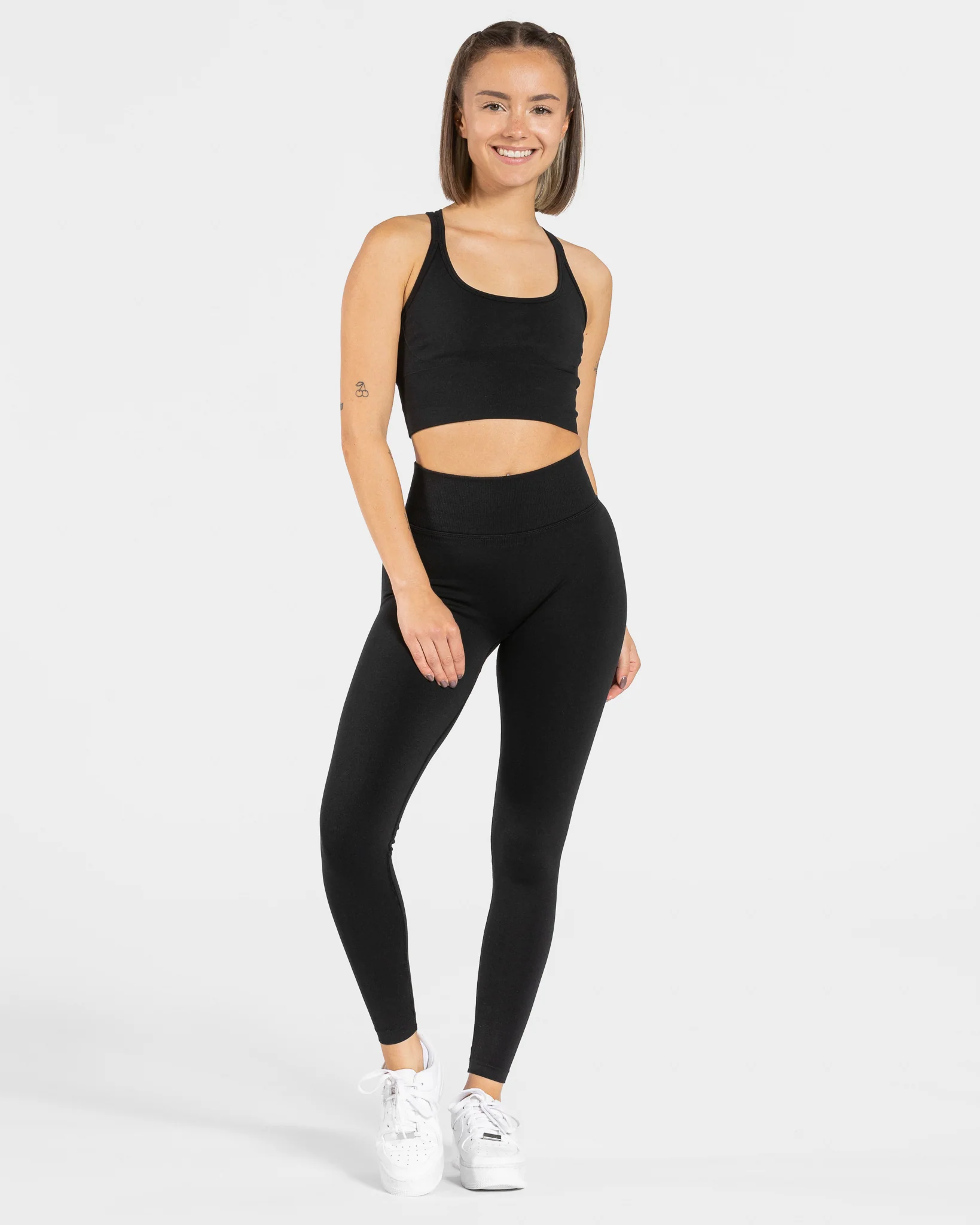 Statement Scrunch Leggings "Schwarz" - Image 3