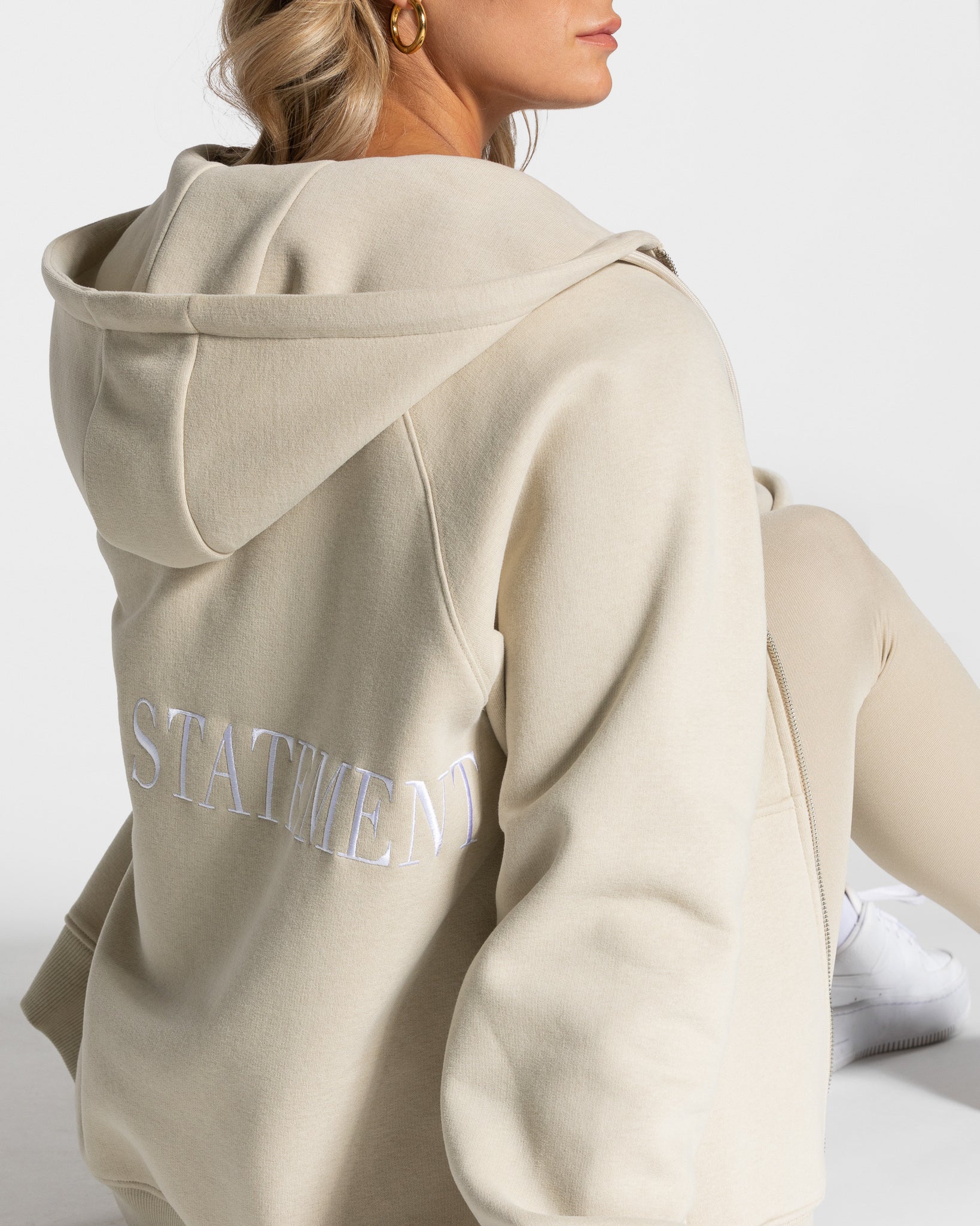 Statement Oversized Jacke "Sand" - Image 3
