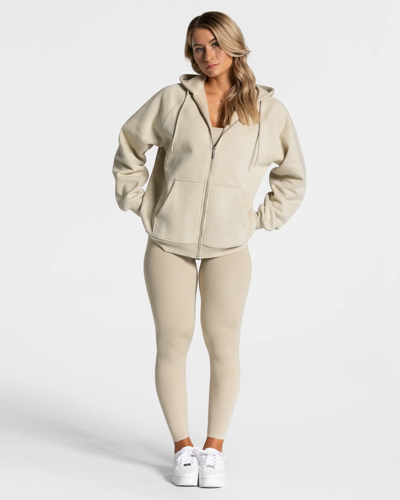 Statement Oversized Jacke "Sand" - Image 4