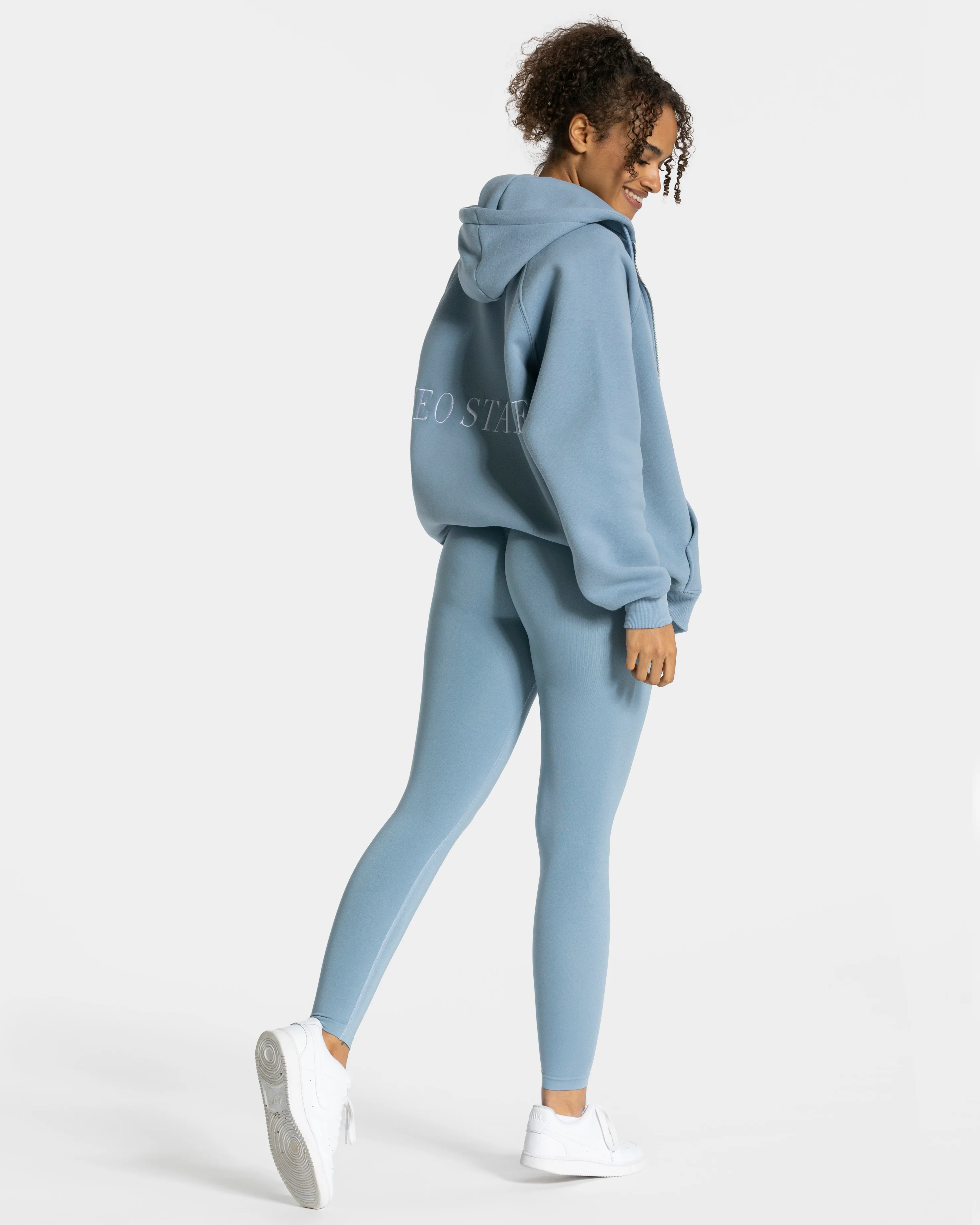 Statement Oversized Jacke "Stahlblau" - Image 5