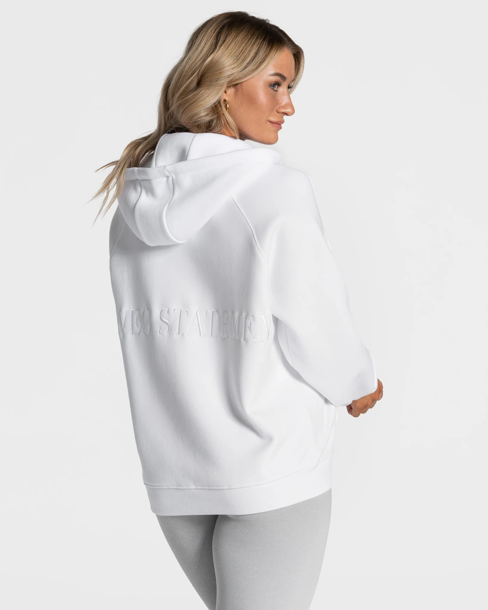 Statement Oversized Jacke "Weiß" - Image 2