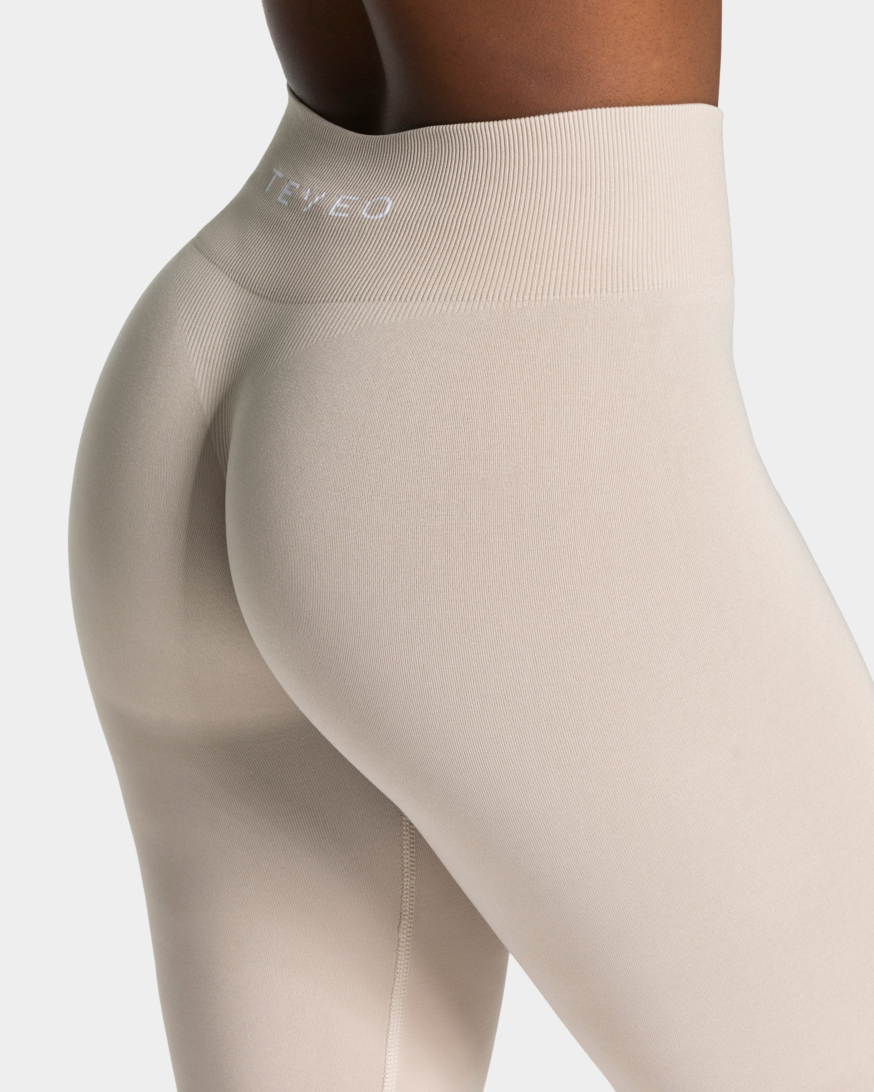 Timeless Pro Covert Scrunch Leggings "Cream" - Image 4