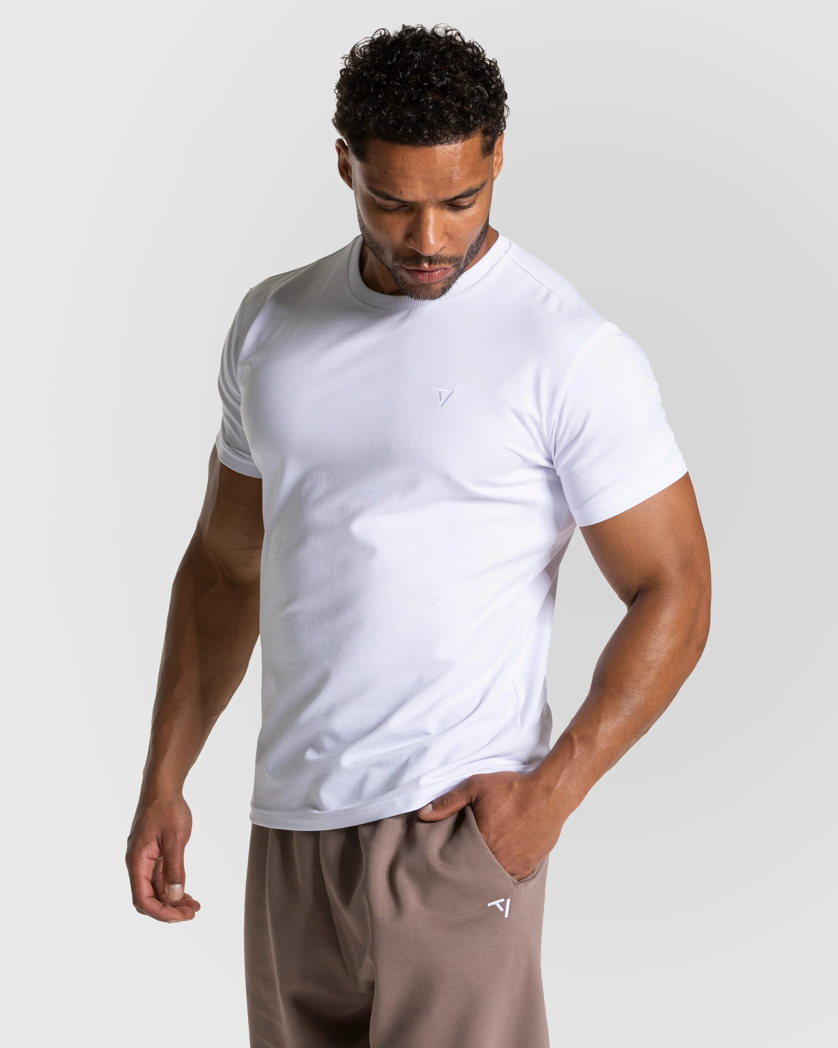 Timeless Pro Fitted T-Shirt "Weiß"
