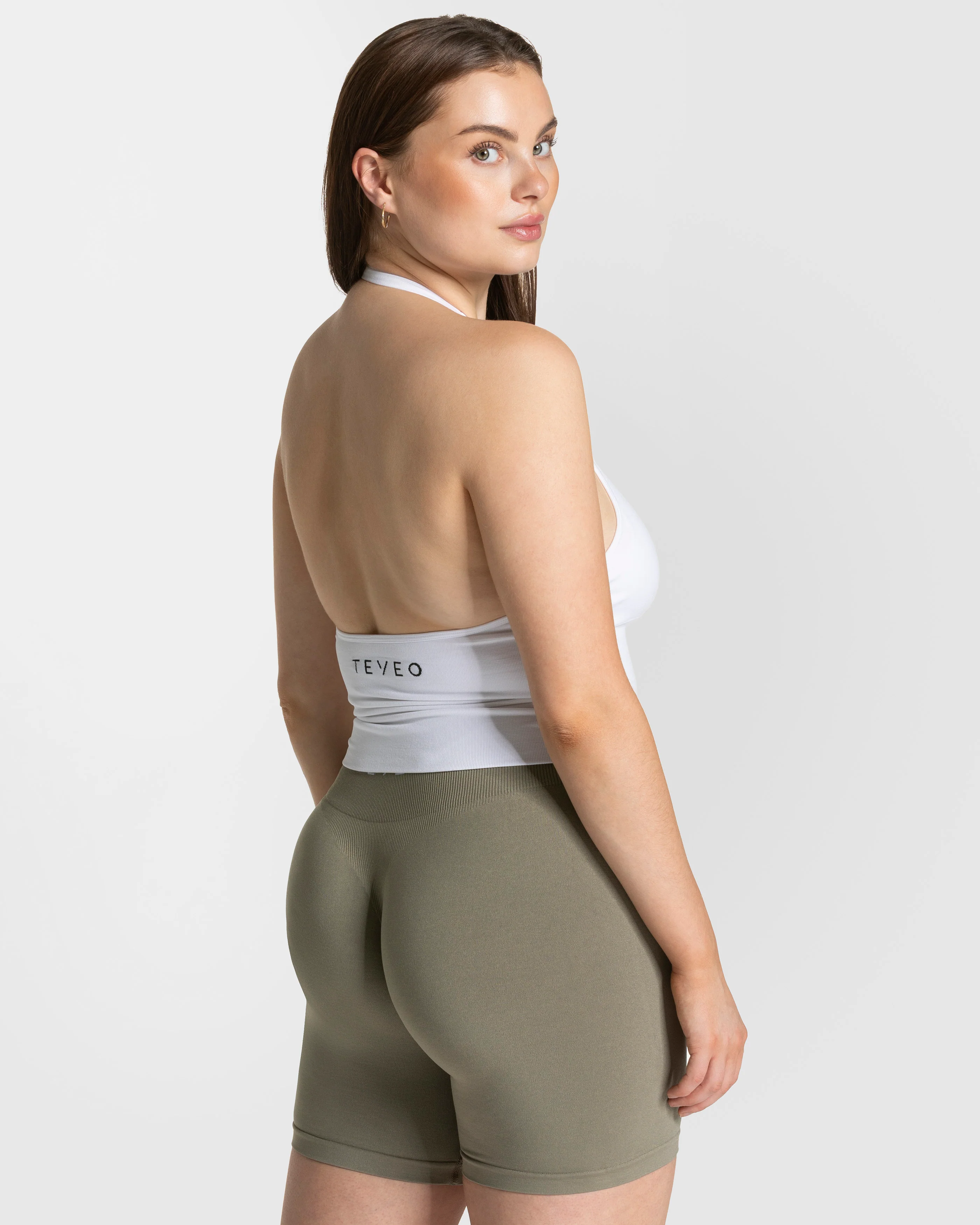 Timeless Pro Neckholder Top "Weiß" - Image 2